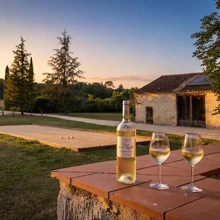L'atelier Des Cypres - Terrace, Garden And Pool Monsempron-Libos