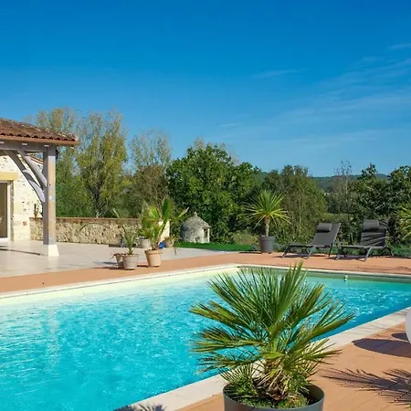 L'atelier Des Cypres - Terrace, Garden And Pool Apartmán Monsempron-Libos