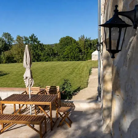 Apartmán L'atelier Des Cypres - Terrace, Garden And Pool Monsempron-Libos