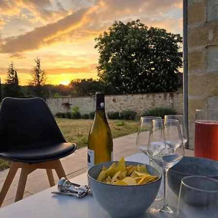 Apartmán L'atelier Des Cypres - Terrace, Garden And Pool Monsempron-Libos